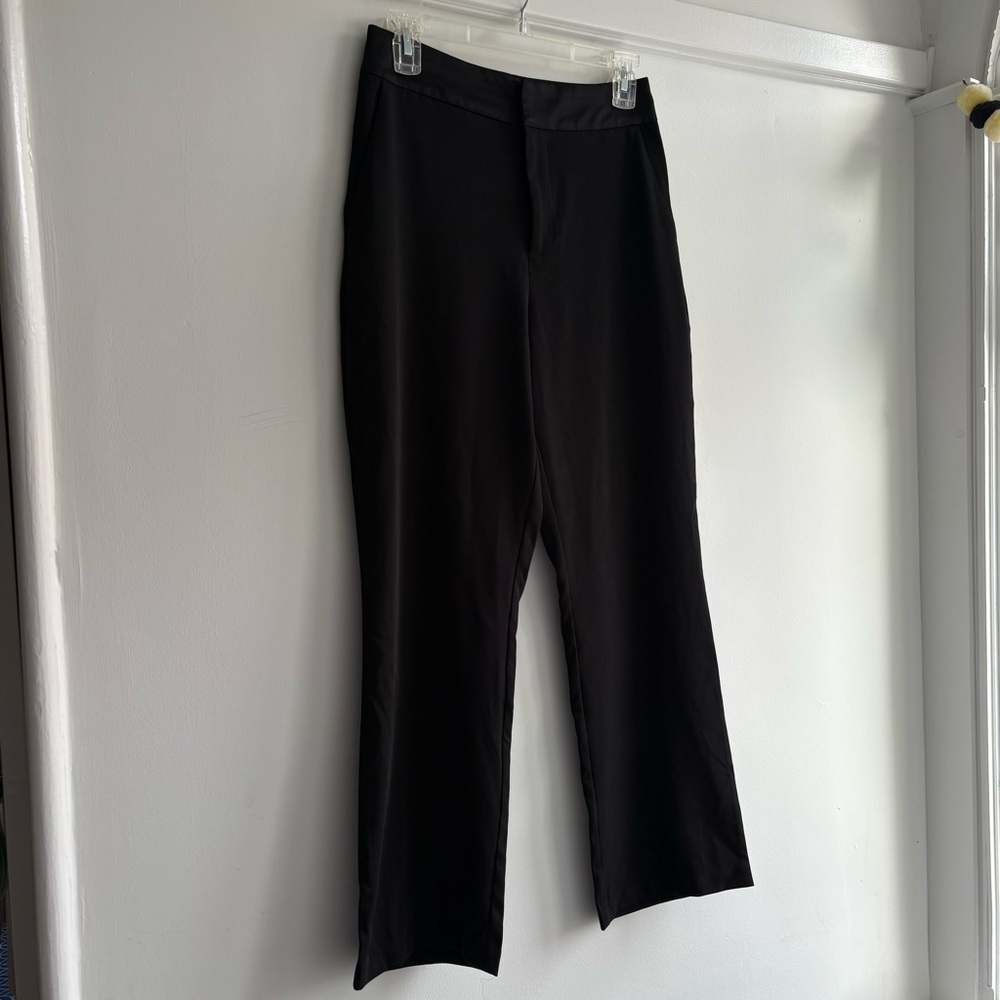 DO+BE Black Tailored High-Waist Pants